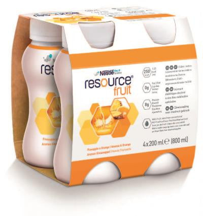 Resource fruit 4x200ml