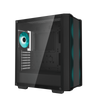 DeepCool CC560 V2 Midi Tower Nero (DeepCool CC560 Case V2, Gaming, Black, Mid Tower, 1 x USB 3.0 / 1 x USB 2.0, Tempered Glass Side Window Panel, DeepCool Blue LED Fans, ATX, Micro ATX, Mini-ITX)
