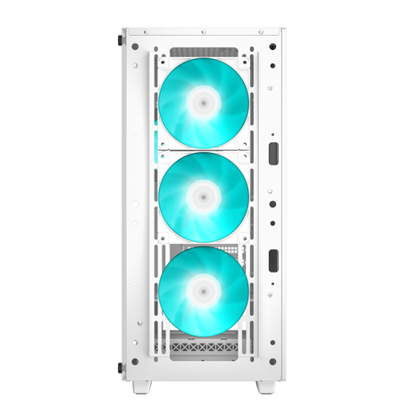 DEEPCOOL CASE MID TOWER CC560 V2 WHITE 3+1x120 LED FAN TG