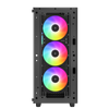DEEPCOOL CASE MID TOWER CC560 ARGB V2 BLK 3+1x120 ARGB FAN TG