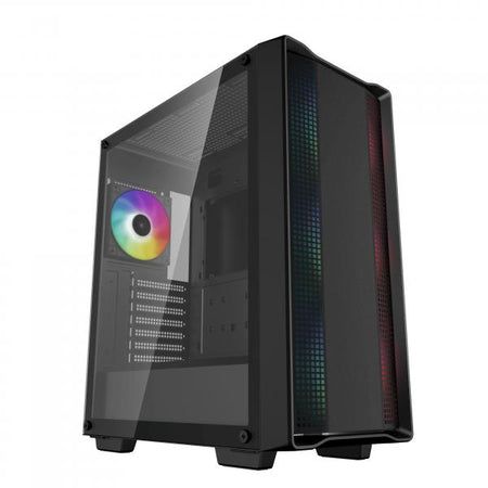 DEEPCOOL CASE MID TOWER CC560 ARGB V2 BLK 3+1x120 ARGB FAN TG
