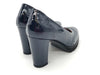 DONNA SOFT Décolleté 6057 in pelle vernice blu
