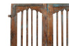 Biscottini Porta portone in legno massello e ferro da interno o da esterno vecchia e antica medievale