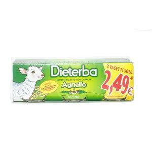 Dieterba omog agnello 80gx3pz
