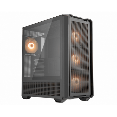 COUGAR MX600 RGB (BLACK) - PC CASE TOWER - VENTOLA RGB 3*140+120mm