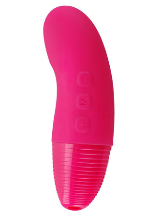 Mini vibratore di design clitorideo Vibe Ako Fucsia di PicoBong