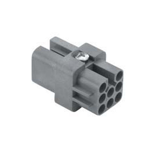 Inserto femmina Ilme cdf 07 7 poli + PE 10A 250 V dimensione 21.21