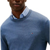 Tommy Hilfiger pullover pima cashemere blu avion MW0MW28046DVI