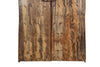 Biscottini Porta portone in legno massello e ferro da interno o da esterno vecchia e antica medievale scorrevole