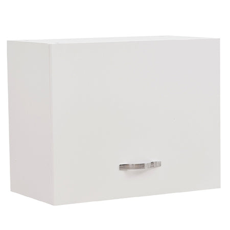 Mobile Cucina Pensile 1 Anta Componibile in Legno Colore Bianco 60x32 H49cm