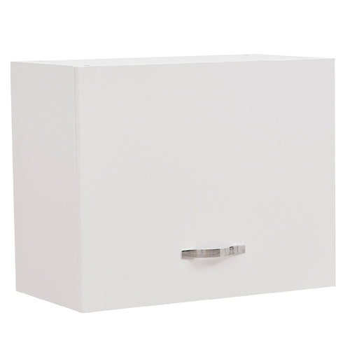 Mobile Cucina Pensile 1 Anta Componibile in Legno Colore Bianco 60x32 H49cm