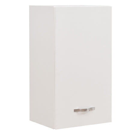 Mobile Cucina Pensile 1 Anta Componibile in Legno Colore Bianco 40x32 H72cm