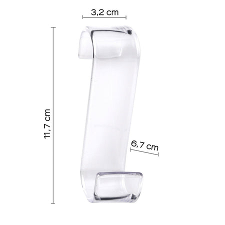 Appendiabiti Termoarredo Mago Trasparente | Discreto e Funzionale