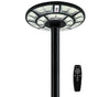 2000W LAMPIONE SOLARE LED ESTERNO ROTONDO GIARDINO FARO LUCE FREDDA CREPUSCOLARE