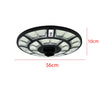2000W LAMPIONE SOLARE LED ESTERNO ROTONDO GIARDINO FARO LUCE FREDDA CREPUSCOLARE