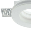 Portafaretto Gesso Incasso A Scomparsa Supporto Faretto Tondo Con Vetrino Gs-15