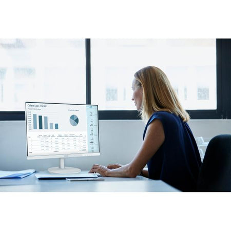 PHILIPS MONITOR 23,8 LED IPS 16:9 FHD 4MS 250 CDM, INCLINABILE, VGA/HDMI, MULTIMEDIALE, BIANCO