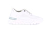 Grunland sneakers donna Sace in ecopelle bianco argento SC0193