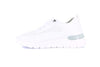 Grunland sneakers donna Sace in ecopelle bianco argento SC0193