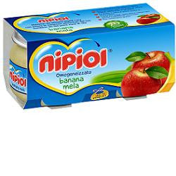 Nipiol omogeneizzato banana e mela 2x80g