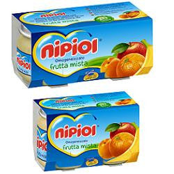 Nipiol omogeneizzato frutta mista 2vasettix80g