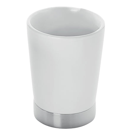 Portaspazzolini Gedi Bianco | Ordine e Design in Bagno | Completa il Set