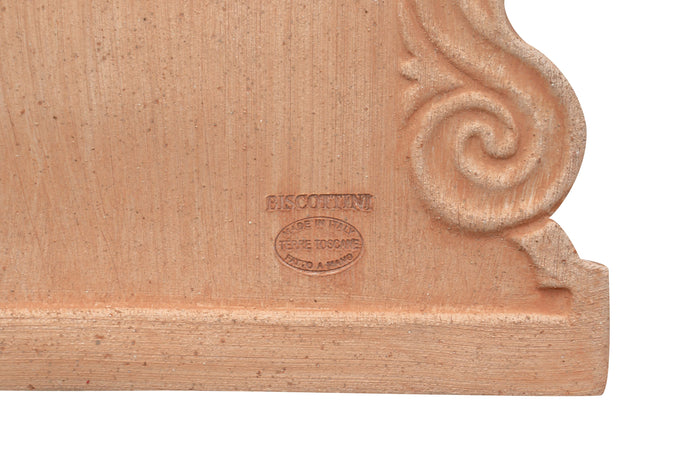 Biscottini Frontone in Terracotta 100% Made in Italy interamente lavorata a mano
