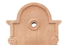 Biscottini Frontone Terracotta Biscottini Antigeliva Fatto a Mano Made in Italy 37x3x47