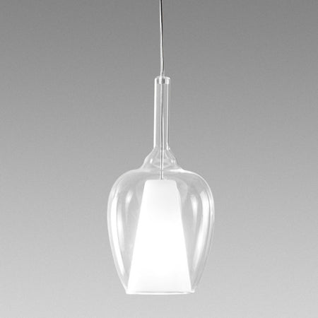 Lampadario vetro colorato Gea Luce OFELIA S E27 LED lampada soffitto