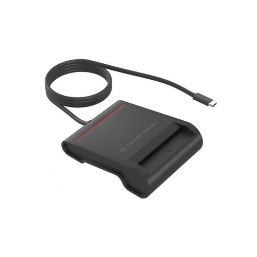 Lettore esterno USB-C 2.0 per Smart Card - Lettore di schede ID per l'identificazione personale su siti Web e amministrazioni pubbliche