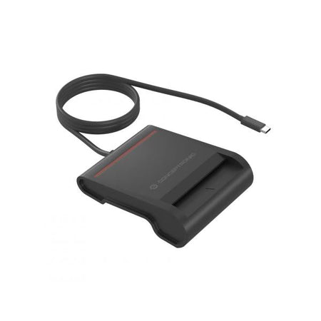CARD READER ESTERNO USB C 2.0 BK SMART ID PLUG&PLAY