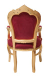 Biscottini Poltrona stile francese Luigi XVI in legno massello di faggio XVI, faggio,