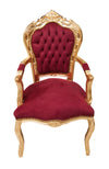 Biscottini Poltrona stile francese Luigi XVI in legno massello di faggio XVI, faggio,