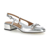 Stonefly scarpa con tacco Iris 1 laminata argento 222471