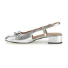 Stonefly scarpa con tacco Iris 1 laminata argento 222471