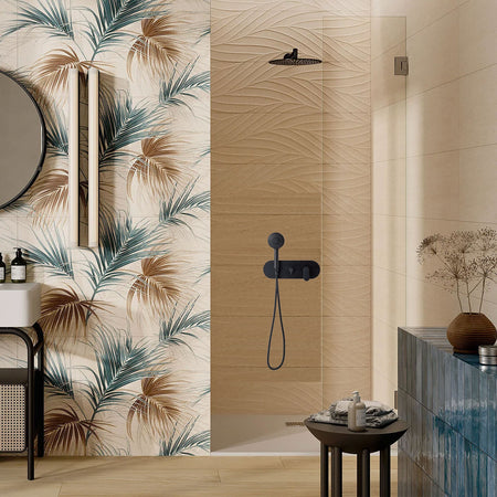 Kit doccia nero di design Soffione 20 - Braccio Doccia - Miscelatore | ARMONIA