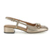 Stonefly scarpa con tacco Iris 1 laminata oro 222471