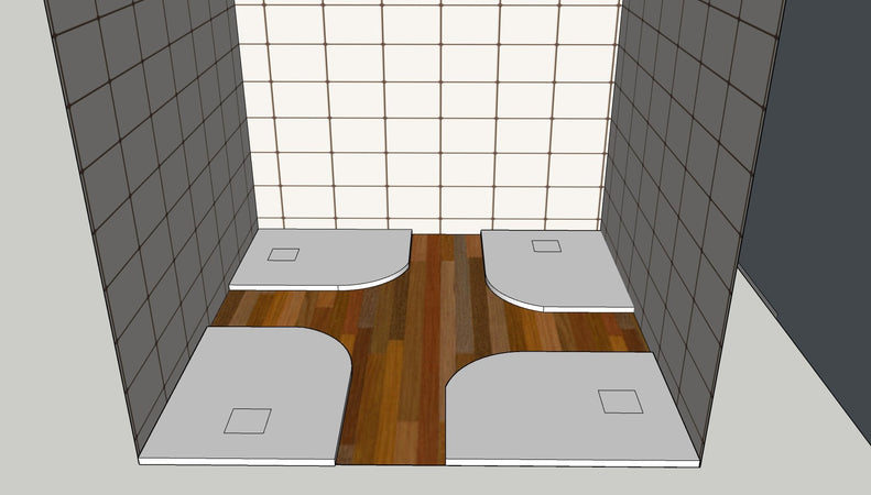 Piatto Doccia Stondato Rettangolare Bianco 70X90 90X70 Piletta Gratis - Star Plus