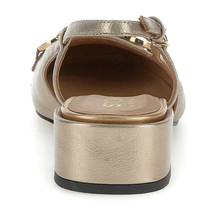 Stonefly scarpa con tacco Iris 1 laminata oro 222471