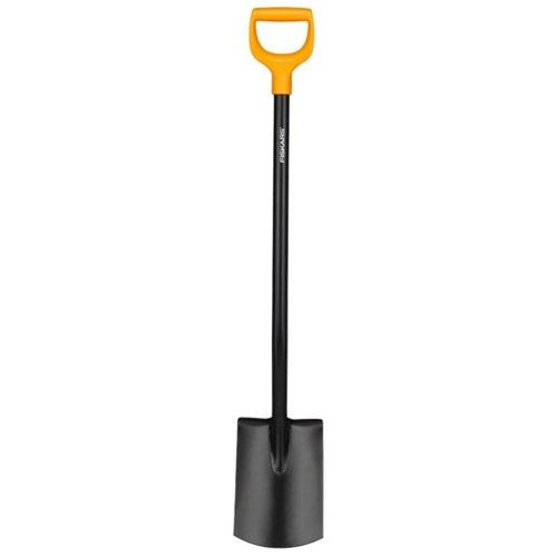 Vanga Fiskars 1003456 SOLID Quadra con Manico Nero