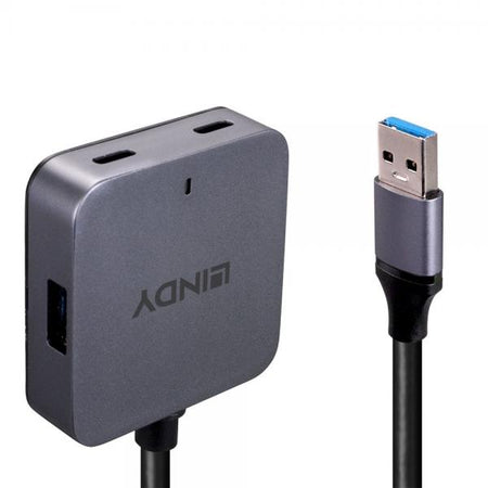 LINDY HUB USB 3.0 5M, 4 PORTE
