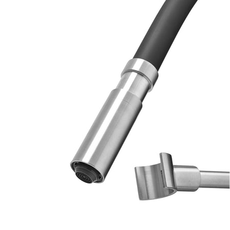 Rubinetto Cucina Acciaio Inox Doccetta Battle