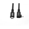 Microconnect USB3.2CC5-A cavo USB USB 3.2 Gen 2x2 5 m USB C Nero (USB-C to USB-C Premium cable - 5m, 100W, 20Gbps, USB 3.2 Gen - 2x2, Angled - Warranty: 300M)