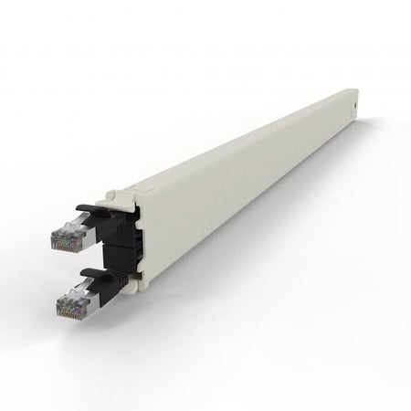 PATCHBOX CONE30STPBK cavo di rete Nero 1,8 m Cat6a U/FTP [STP] (PATCHBOX.ONE 30RU CAT.6A STP CASSETTE,BLACK 1,8M)