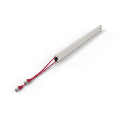 PATCHBOX CONE46STPRD cavo di rete Rosso 2,5 m Cat6a U/FTP [STP] (PATCHBOX.ONE 46RU CAT.6A STP CASSETTE,RED 1,8M + 0,7M)