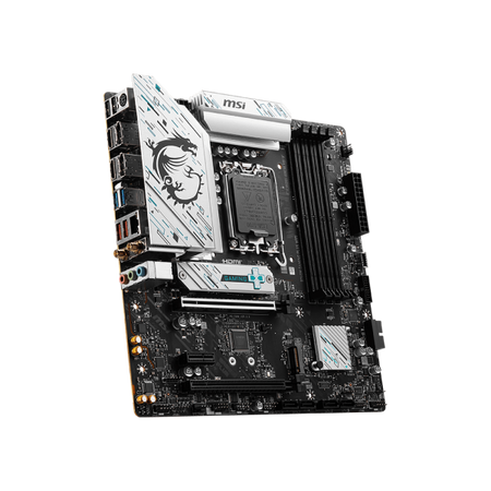 MSI MB B760, B760M GAMING PLUS, LGA1700,4DDR5,2PCI-EX16,1PCI-EX1,2M.2,4SATA3,2USB3.2 GEN2,7US
