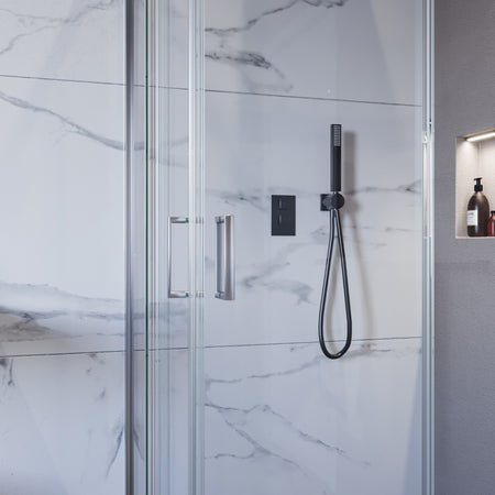 Box doccia angolare trasparente 195 6mm MATIAS