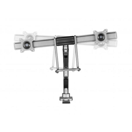 Supporto x doppio LCD/TV Equip 650161 - da tavolo - da 17" a 32" - fino a 9kg - vesa 100x100