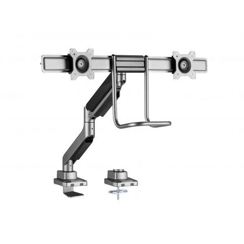 Supporto x doppio LCD/TV Equip 650161 - da tavolo - da 17 a 32 - fino a 9kg - vesa 100x100
