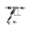 Supporto X Doppio Lcd/tv Equip 650161 - Da Tavolo - Da 17 A 32 - Fino A 9kg - Vesa 100x100